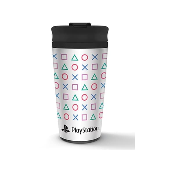 Playstation Shapes Metal Travel Mug