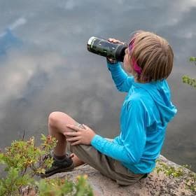 KLEAN KANTEEN TKWide 355 ml Twist Cap, Klean Kanteen termosmugg med sugrör