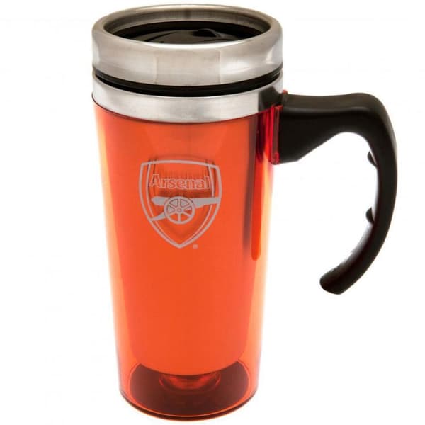 Arsenal FC Officielt rejsekrus i aluminium Red One Size