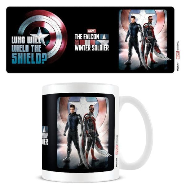 The Falcon and The Winter Soldier Wield The Shield Mug