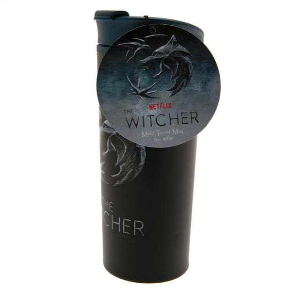 The Witcher Metal Effect Travel Mug