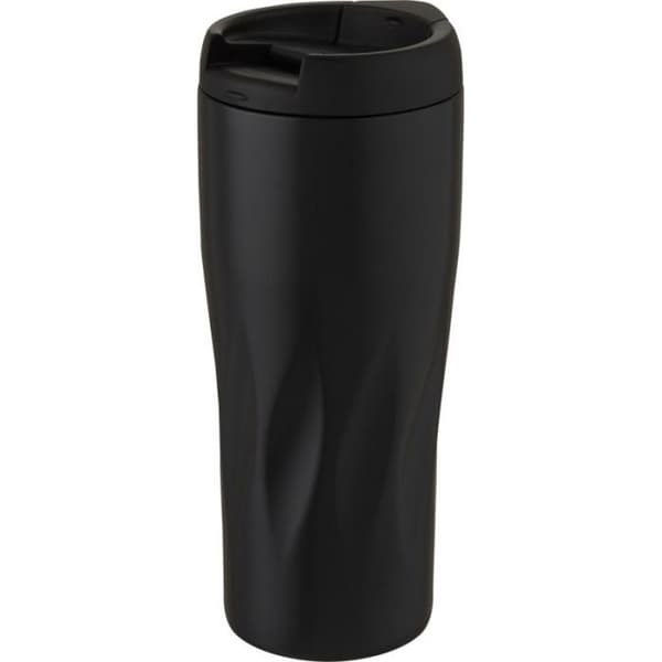 Avenue Waves Copper Insulated Travel Mug Solid Black One Size