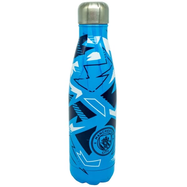 Manchester City FC Fragment Thermal Flask Sky Blue/Navy/White One Size