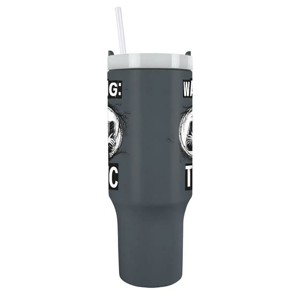 Wednesday Warning Toxic 1.2L Travel Mug