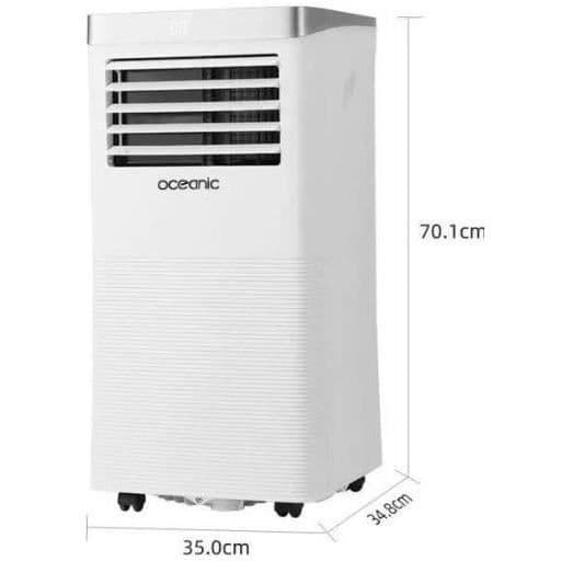 Monobloc mobil luftkonditionering - OCEANIC - 2930W - 10000 BTU - Programmerbar - Energiklass A