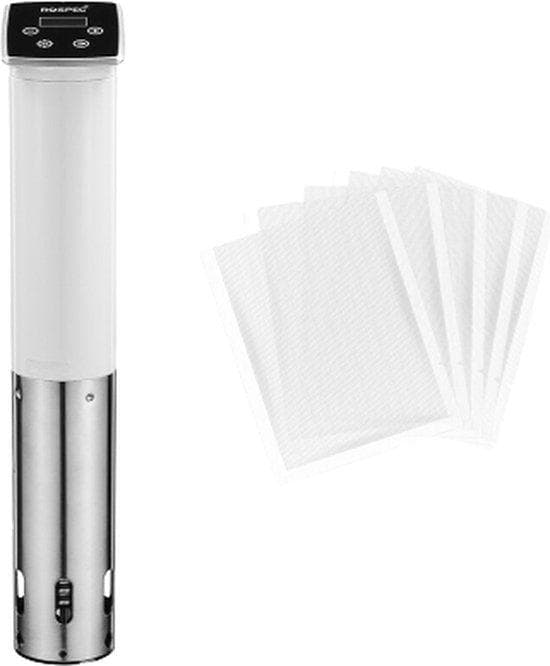 Sous Vide-kock - Värmeteknik - Vattentät - Väggmonterad termostat - Digital LED-display - Rostfritt stål