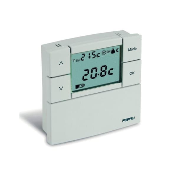 Elektronisk termostat Zefiro - PERRY - 3 temperaturnivåer