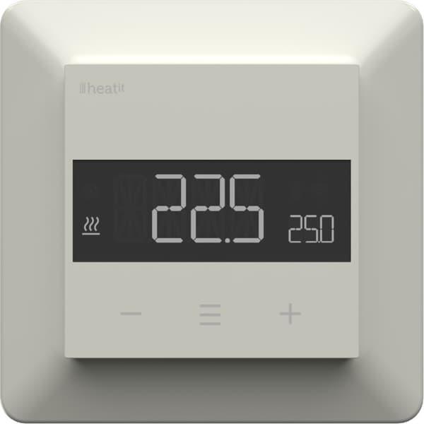 Heatit WiFi6 Thermostat White RAL9010
