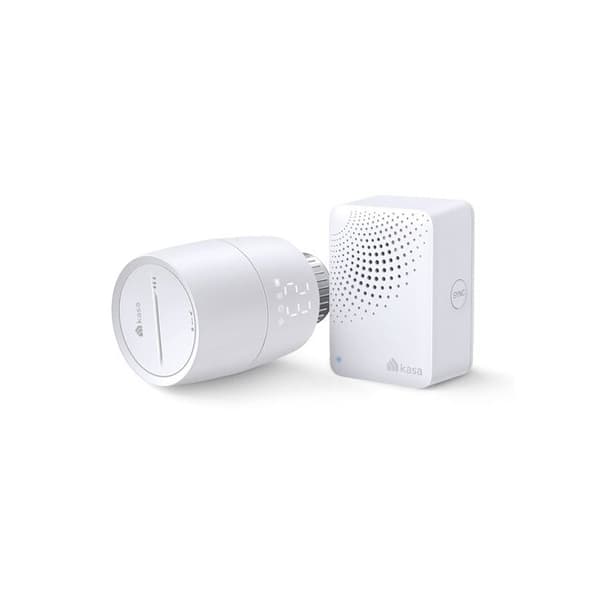 Anslutet och intelligent termostathuvud - TP-Link Kasa KE100 KIT - Kompatibel med Alexa och Google Assistant