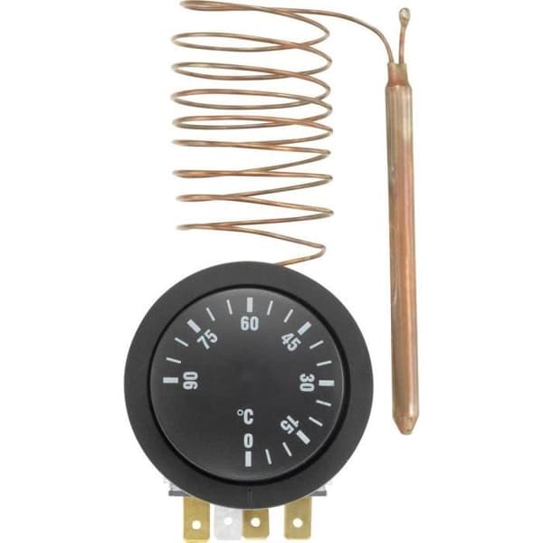 Sygonix Infälld termostat 0 till 90°C