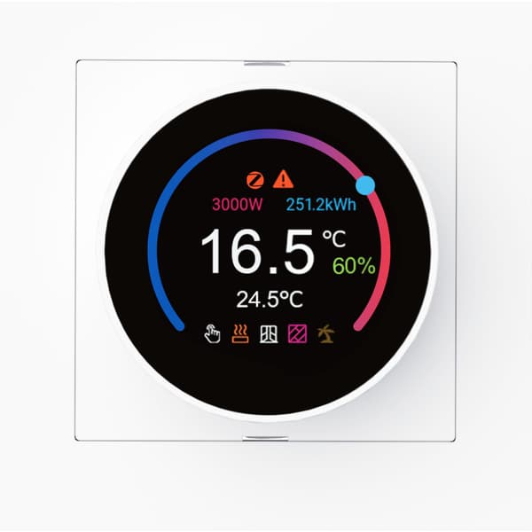 Namron Zigbee Edge Termostat - Hvit