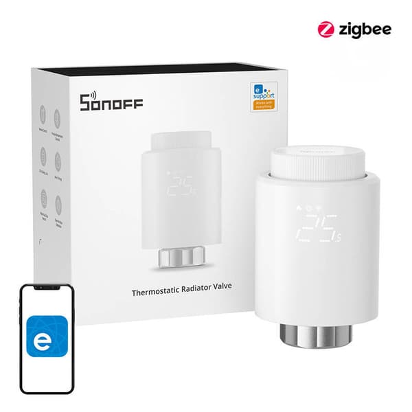 Smart Termostat Kølerventil Sonoff TRVZB Zigbee 3.0