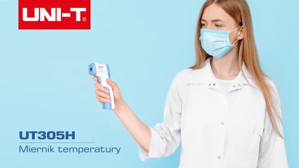 Temperaturmåler, Uni-T UT305H berøringsfrit termometer