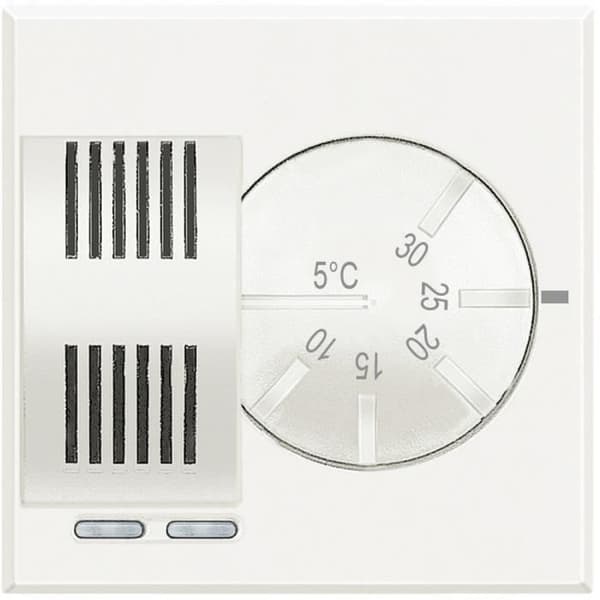 Axolute elektronisk rumstermostat - Vit - 2 modul