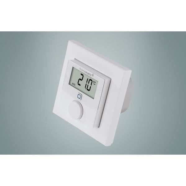 Temperatur- och fuktighetsgivare - Homematic IP - HmIP-BWTH - RF - LCD - IP20 - 130 m
