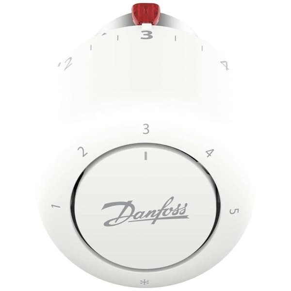 Danfoss Aero RA/VL 26mm mekaniskt termostathuvud - Vit