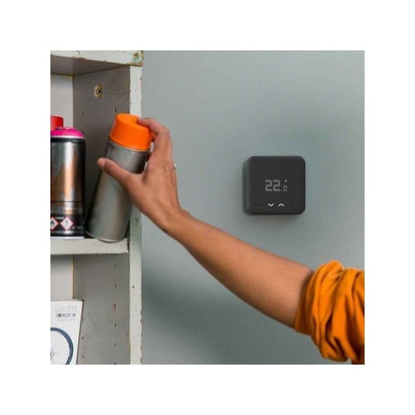TADO ansluten termostat - Huvudsats - Svart - Minskar din energiförbrukning