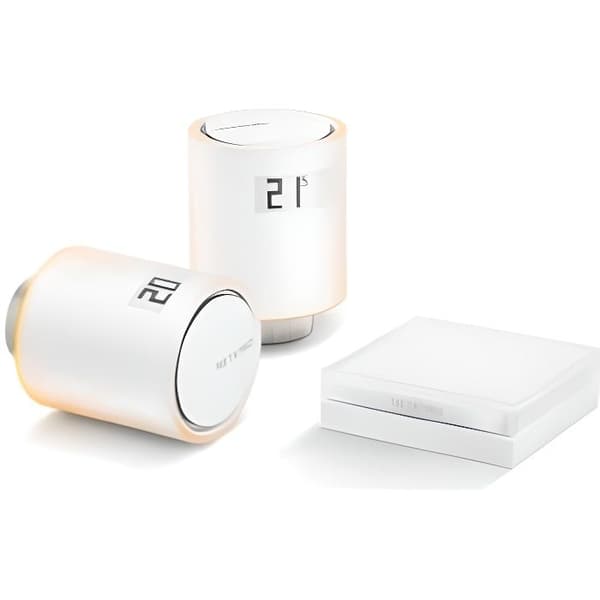 Netatmo Smart Radiator Valves (Starter Pack) - Spara 37 % på din energiförbrukning