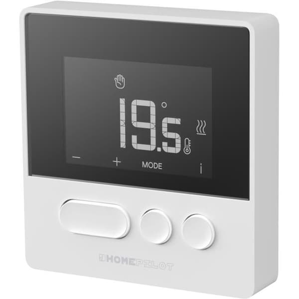 Ansluten termostat Pure med mottagare - HOME PILOT - Anslutna värmesystem | Energibesparingar