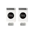 Miniatyrbillede 1 af 2: Smart ZigBee Radiator Aktuator, Fjernbetjening App Kontrol, Stemme Kommando Integration,2 PCS WIFI