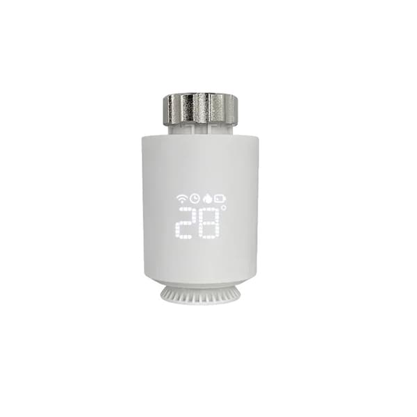 Tuya ZigBee Lämmitinaktivaattori Termostaatti, Ääniohjaus, Ohjelmoitava Aikataulu,1PCS Valkoinen