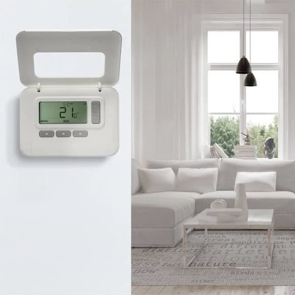 Honeywell Hemma rumstermostat T3C110AEU T3C110AEU väggmonterad dagsprogram, veckoprogram 5 till 35 Â ° C 1 p