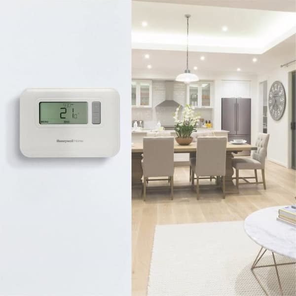 Honeywell Hemma rumstermostat T3C110AEU T3C110AEU väggmonterad dagsprogram, veckoprogram 5 till 35 Â ° C 1 p