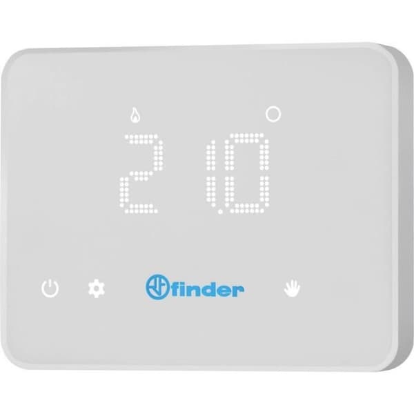 Finder rumstermostat 1C.91.9.003.0W07 ytmontering (ytmontering) veckoprogram 5 till 37 °C