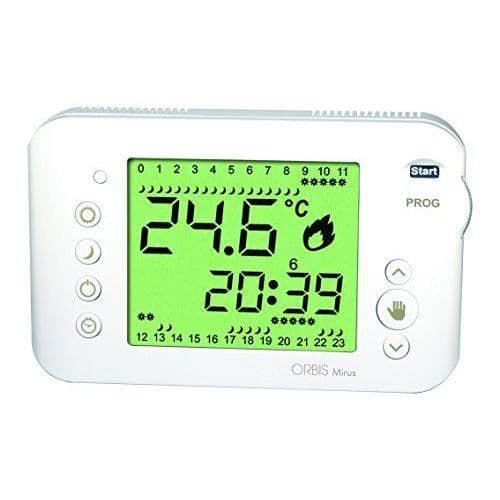 Termostat Programmerbar - Orbis - OB324700 - Verktyg och tillbehör - Programmerbar - Vit
