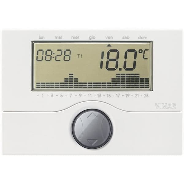 VIMAR 01910 Batteriprogrammerbar termostat