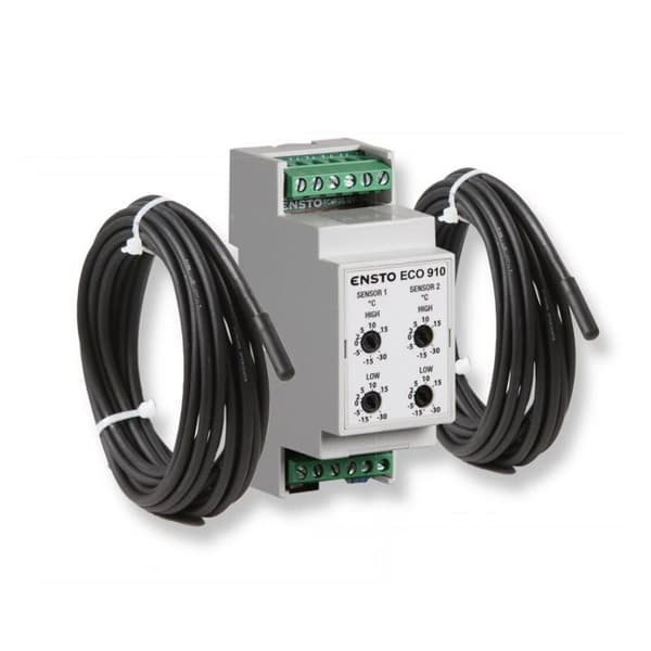 Rumstemperaturtermostat Ensto - ECO910 - Termostat 230 V 16 A ()