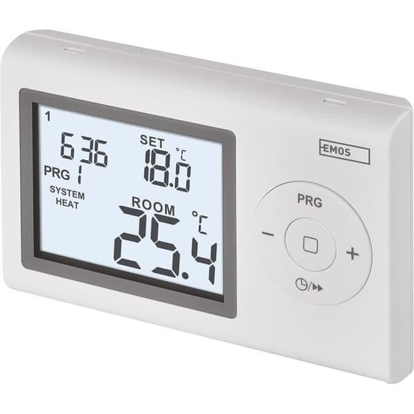 Väggtermostat - EMOS - P5607 - Digital - Programmerbar - Frostskydd