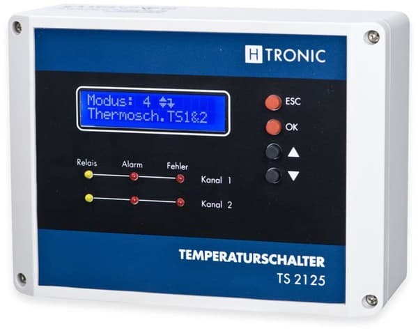H-tronic rumstermostat - 1114450 - Zirkulationssteuerung -55 till 125 °C TS 2125 ()