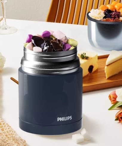 Philips Crockpot isoleret spand med stor kapacitet 316L rustfrit stål