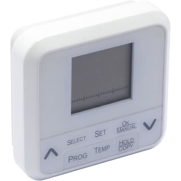 Digital termostat - CHACON - 1150 W - 7 programmer - Hvid