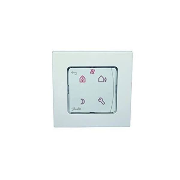 Danfoss 088U1020 Infälld rumstermostat, vit