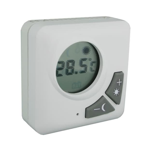 Digital elektronisk termostat - ELECTRO DH - 11.807 - Lågt utrymme - 10 A - 250 V~