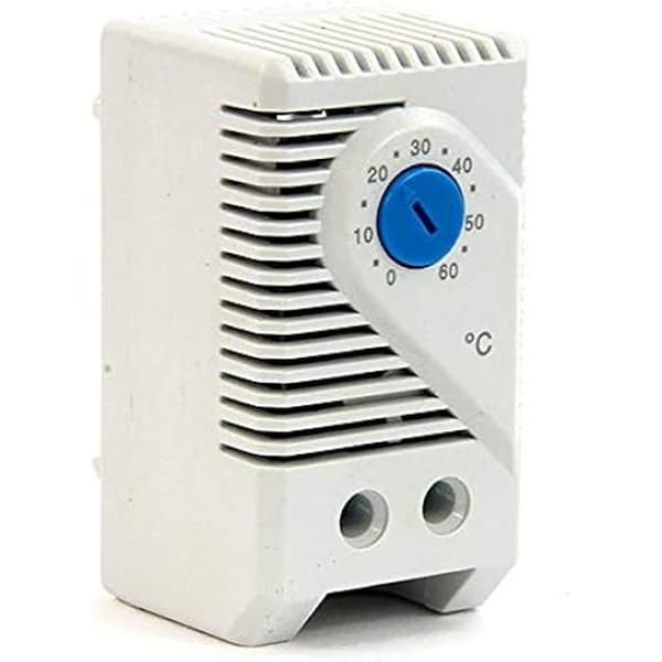 POWERGREEN RAC-00011-TEA Analog termostat för att kontrollera temperaturen i serverrackskåpet
