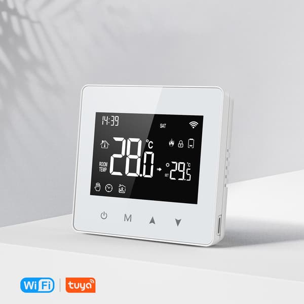 INF Smart WiFi Termostat WT198 för Vatten/Gas Panna Kontroll