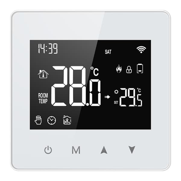 INF Smart WiFi Termostat WT198 för Vatten/Gas Panna Kontroll