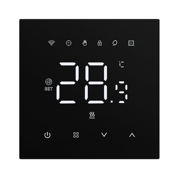 INF Smart WiFi Termostat til Vandvarme - Sort