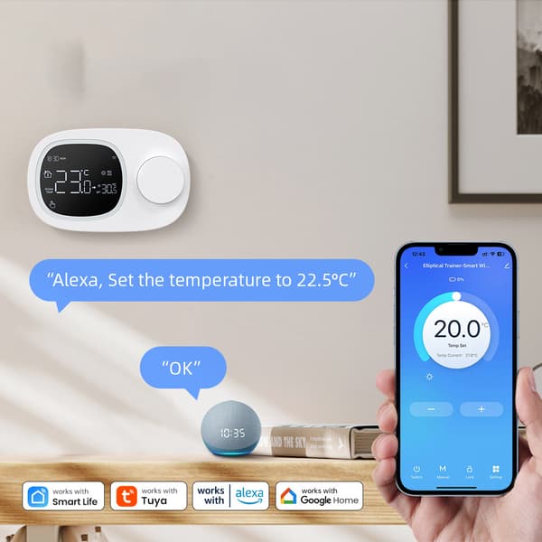 INF Smart WiFi Termostat WT598 för Hemtemperaturkontroll