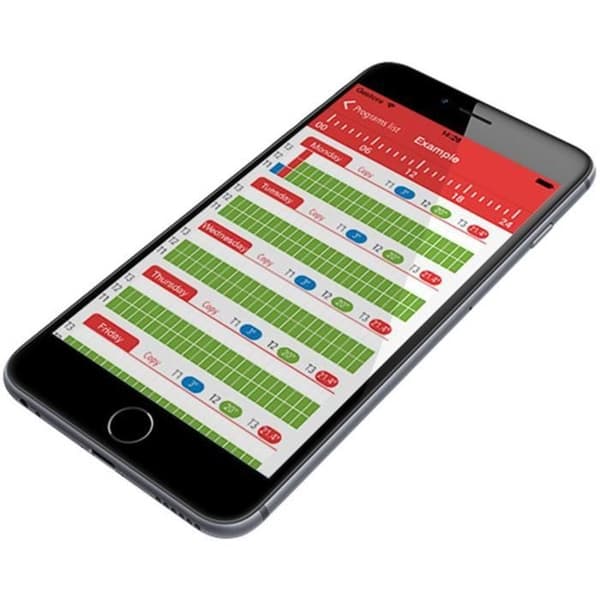 VEMER VE772000 TUO WIFI - WiFi-termostat, Programmerbar, Styres via smartphone-app, Strøm 230V, Hvid