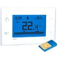 Miniatyrbild 2 av 4: VEMER VE771800 TUO Termostat GSM Väggmonterad med APP-kontroll, Veckoprogrammering, Vit