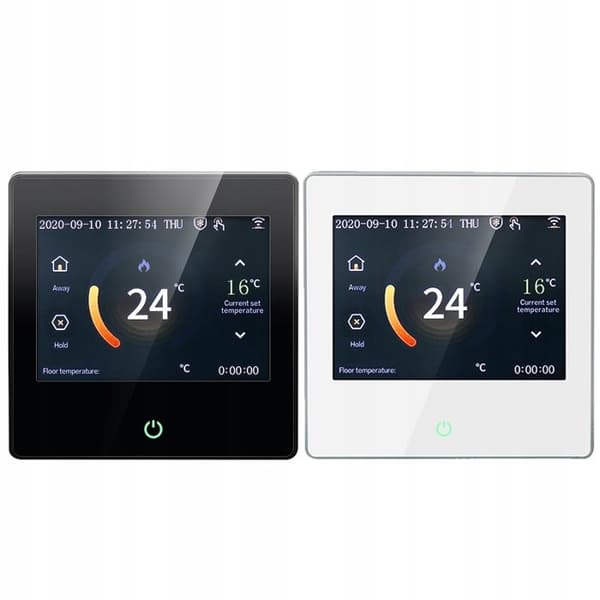 Termostat Wi-Fi Intelligent - ARHATREYA - LED-Touchskärm - Värmevatten - Kompatibel med Alexa