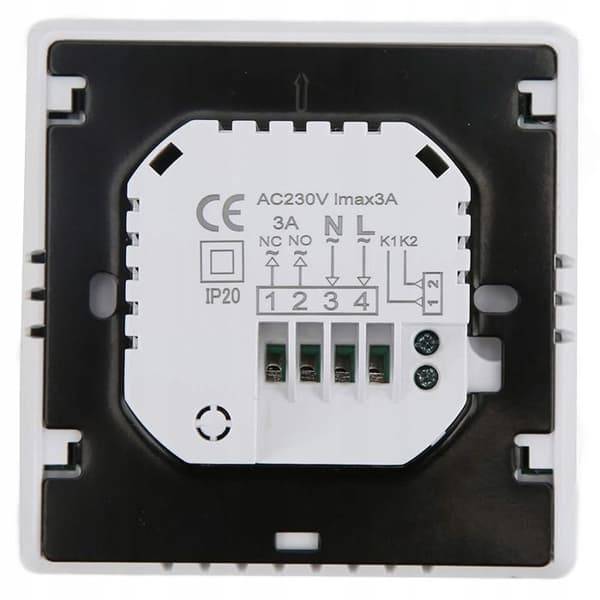 Termostat Wi-Fi Intelligent - ARHATREYA - LED-Touchskärm - Värmevatten - Kompatibel med Alexa