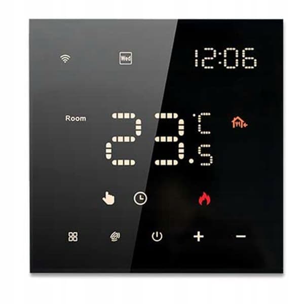Termostat WiFi Intelligent - ARHATREYA - 220V - Golvvärme - Röstkontroll Alexa/Google