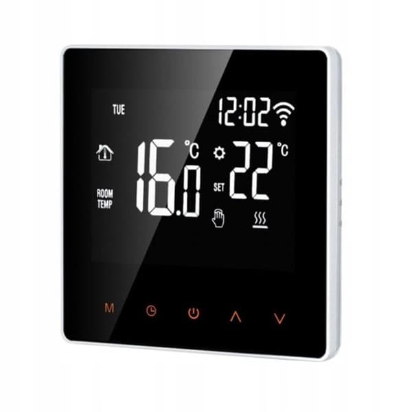Termostat Wi-Fi - ARHATREYA - 16A - Pekskärm - Elektrisk Golvvärme