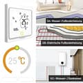 Miniatyrbild 6 av 6: Termostat Zigbee - ARHATREYA - Programmerbar - Elektrisk Golvvärme - IP20