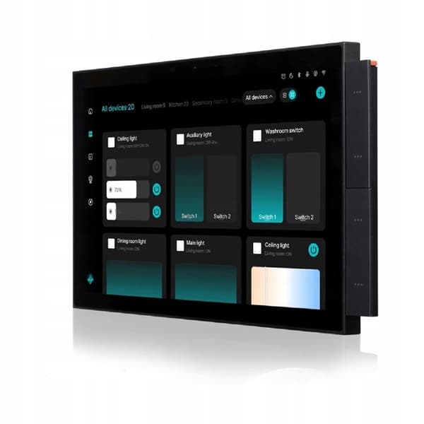 Intelligent Termostat - Moes - 10,1 tum - BLE/Zigbee - HD-kamera - Pekskärm